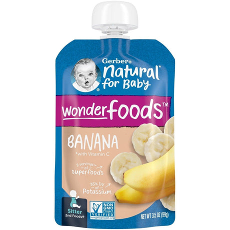 Gerber, Organic for Baby, Wonderfoods, 2nd Foods, Pear, Mango, Avocado, 3.5 oz (99 g) - Supply Center USA