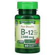 Nature's Truth, Vitamin B-12 plus Folic Acid, Natural Berry, 2,500 mcg, 60 Fast Dissolve Tablets - Supply Center USA