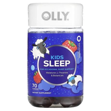 OLLY, Kids Sleep, Razzzberry , 70 Gummies - Supply Center USA