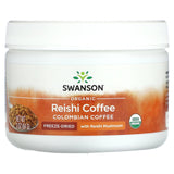 Swanson, Organic Reishi Coffee, Colombian, 3 oz (84 g) - Supply Center USA