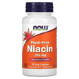 NOW Foods, Flush-Free Niacin, 125 mg, 90 Veg Capsules - Supply Center USA