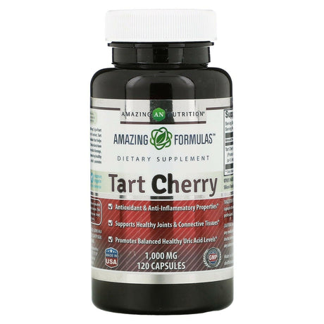 Amazing Nutrition, Tart Cherry, 1,000 mg, 120 Capsules - Supply Center USA