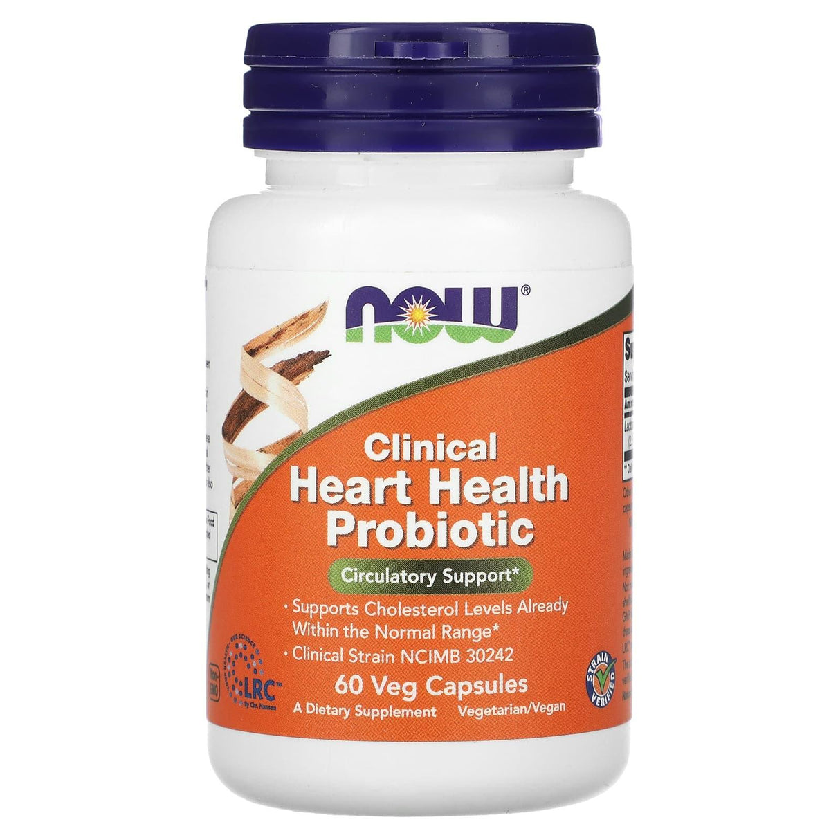 NOW Foods, Clinical Heart Health Probiotic, 60 Veg Capsules - Supply Center USA