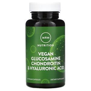 MRM, Vegan Glucosamine Chondroitin & Hyaluronic Acid, 60 Vegan Capsules - Supply Center USA