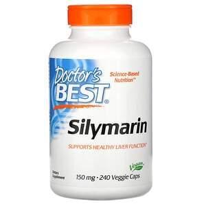 Doctor's Best, Silymarin, 150 mg, 240 Veggie Caps - Supply Center USA