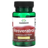 Swanson, Resveratrol, 500 mg, 30 Capsules - Supply Center USA