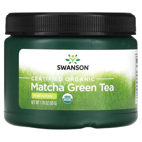 Swanson, Certified Organic Matcha Green Tea, 1.76 oz (50 g) - Supply Center USA