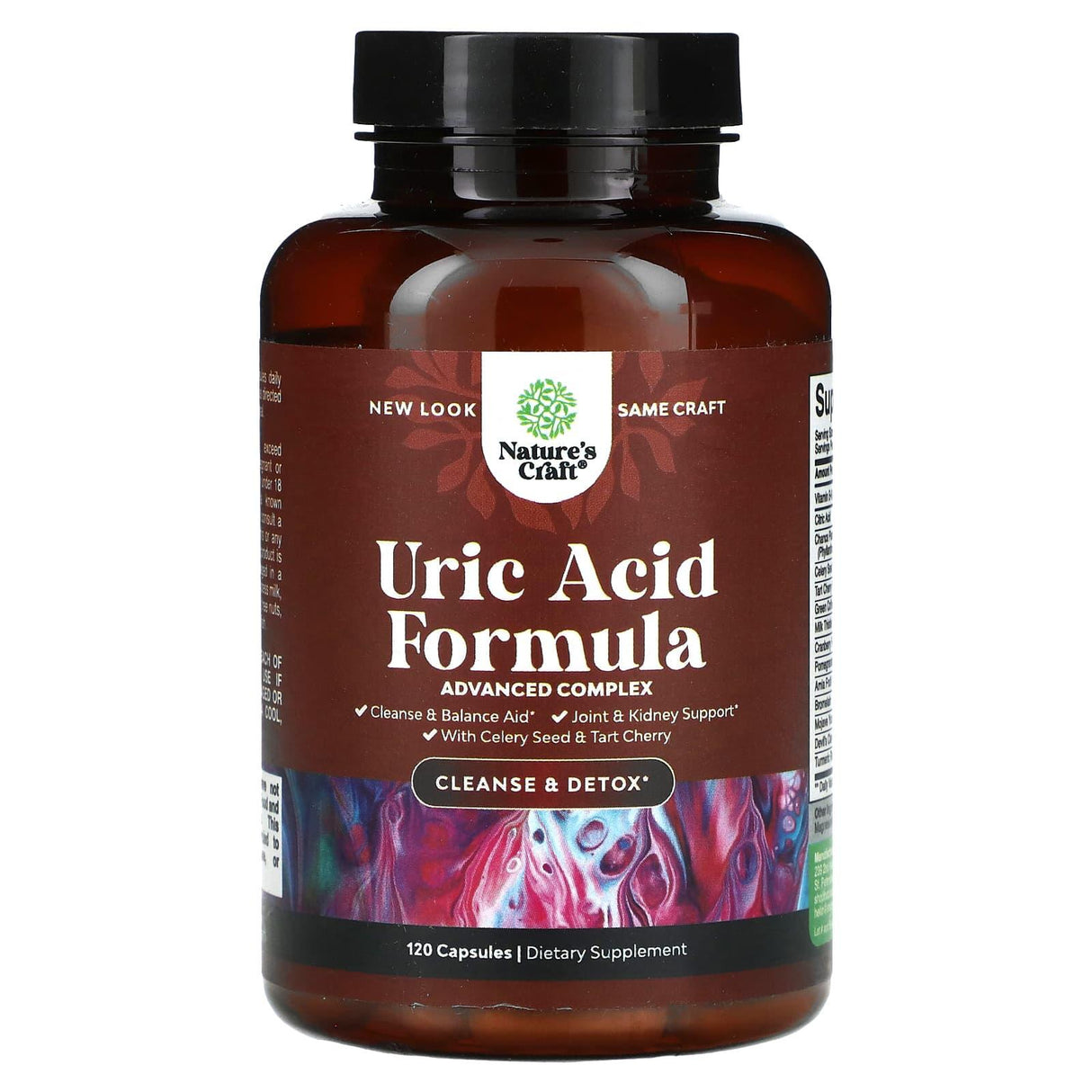 Nature's Craft, Uric Acid Formula, 120 Capsules - Supply Center USA