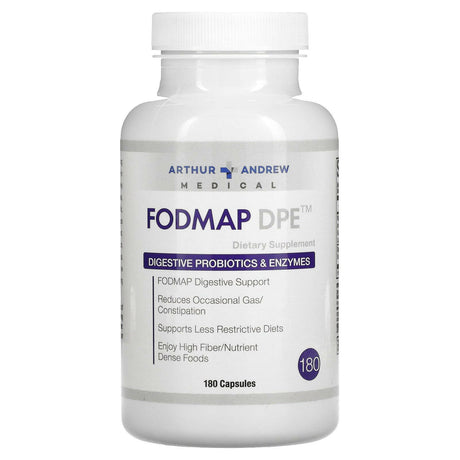 Arthur Andrew Medical, FODMAP DPE, 60 Capsules - Supply Center USA