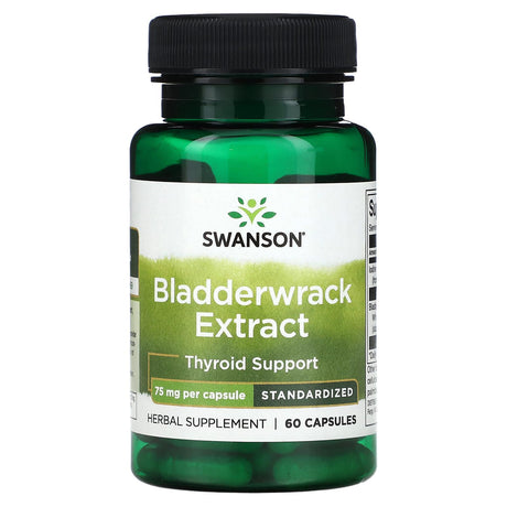 Swanson, Bladderwrack Extract, 75 mg, 60 Capsules - Supply Center USA