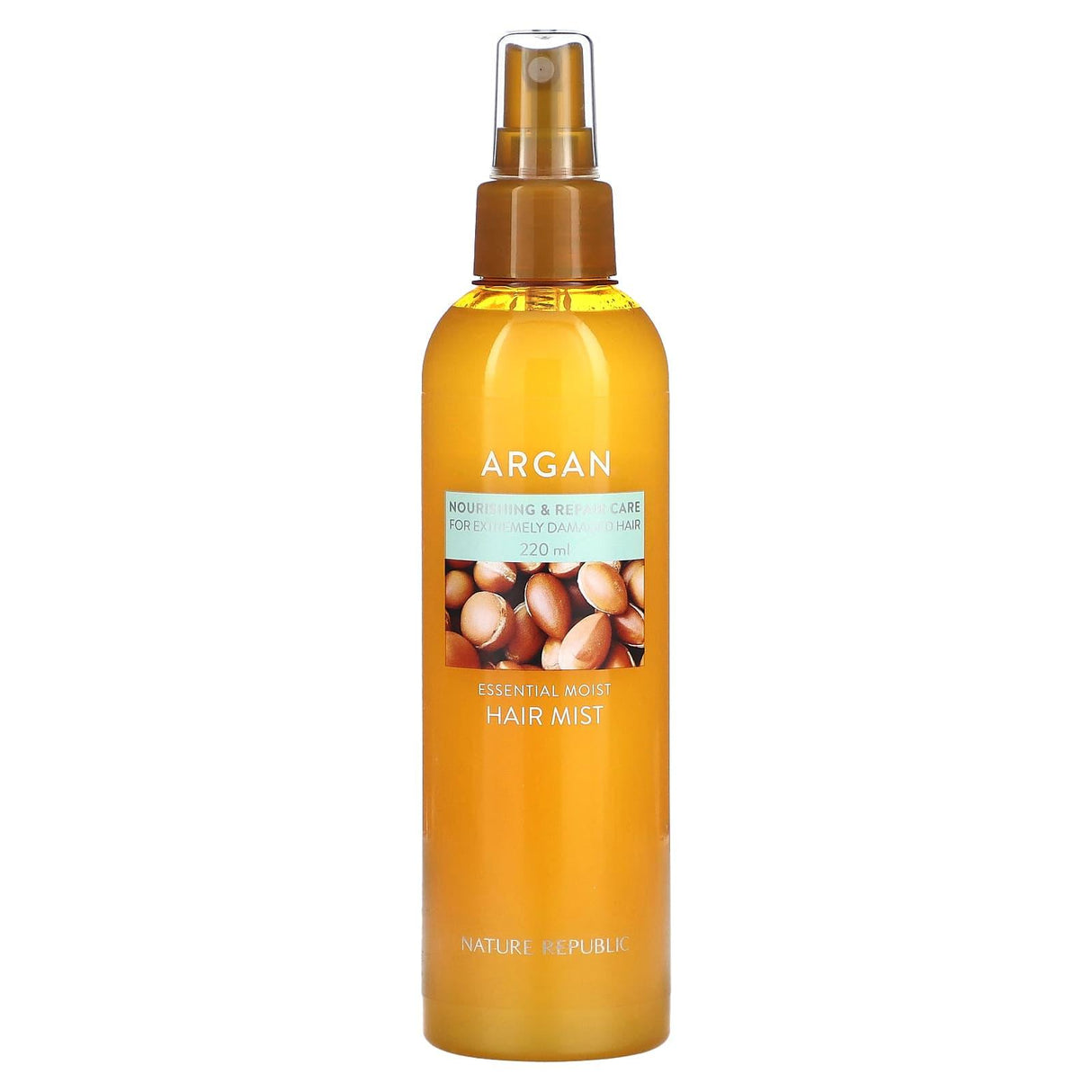 Nature Republic, Argan Essential Moist, Hair Mist, 7.43 fl oz (220 ml) - Supply Center USA