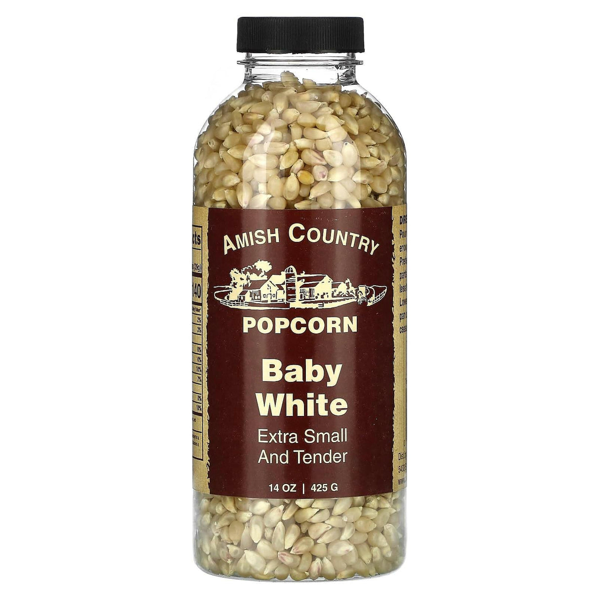 Amish Country Popcorn, Baby White, 14 oz (425 g) - Supply Center USA