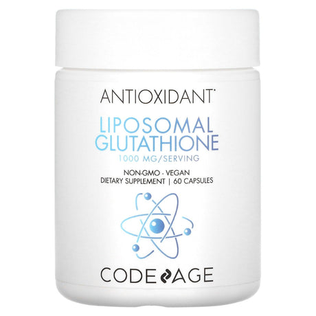 Codeage, Liposomal Glutathione, 500 mg, 60 Capsules - Supply Center USA