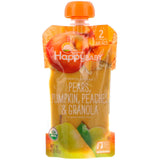 Happy Family Organics, Happy Baby, Organic Baby Food, 6+ Months, Pears, Zucchini & Peas, 4 oz (113 g) - Supply Center USA