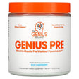 The Genius Brand, Genius Pre, Pre-Workout Powerhouse, Blue Raspberry, 11.15 oz (316 g) - Supply Center USA