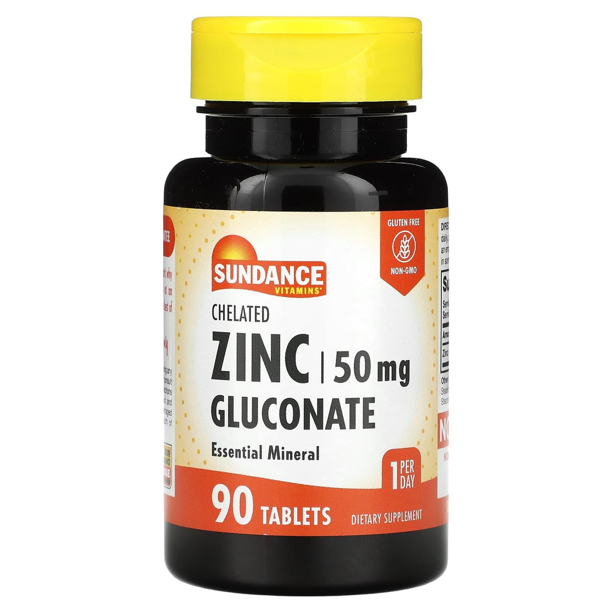 Sundance Vitamins, Zinc Gluconate, 50 mg, 90 Tablets - Supply Center USA