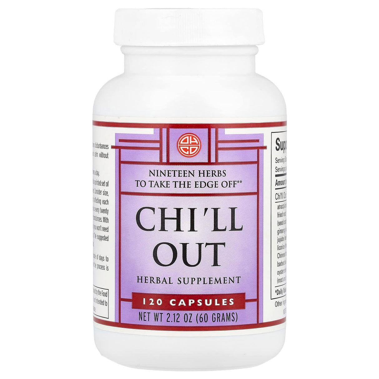 Snap Dynasty, Chi'll Out, 120 Capsules - Supply Center USA