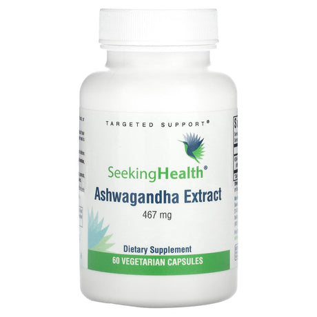 Seeking Health, Ashwagandha Extract, 467 mg, 60 Vegetarian Capsules - Supply Center USA