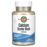 KAL, Calcium Oyster Shell, 600 mg, 100 Tablets - Supply Center USA