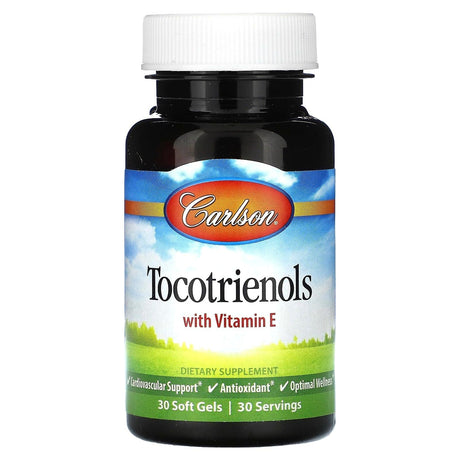 Carlson, Tocotrienols with Vitamin E, 180 Soft Gels - Supply Center USA