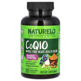 NATURELO, CoQ10, Whole Food Heart Health Blend, 120 Vegetarian Capsules - Supply Center USA