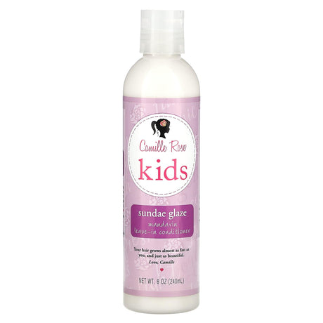 Camille Rose, Kids, Mandarin Leave-in Conditioner, Sundae Glaze, 8 oz (240 ml) - Supply Center USA