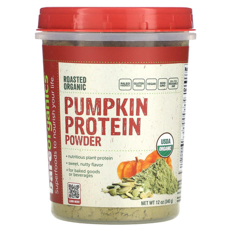 BareOrganics, Roasted Organic Pumpkin Protein Powder, 12 oz (340 g) - Supply Center USA