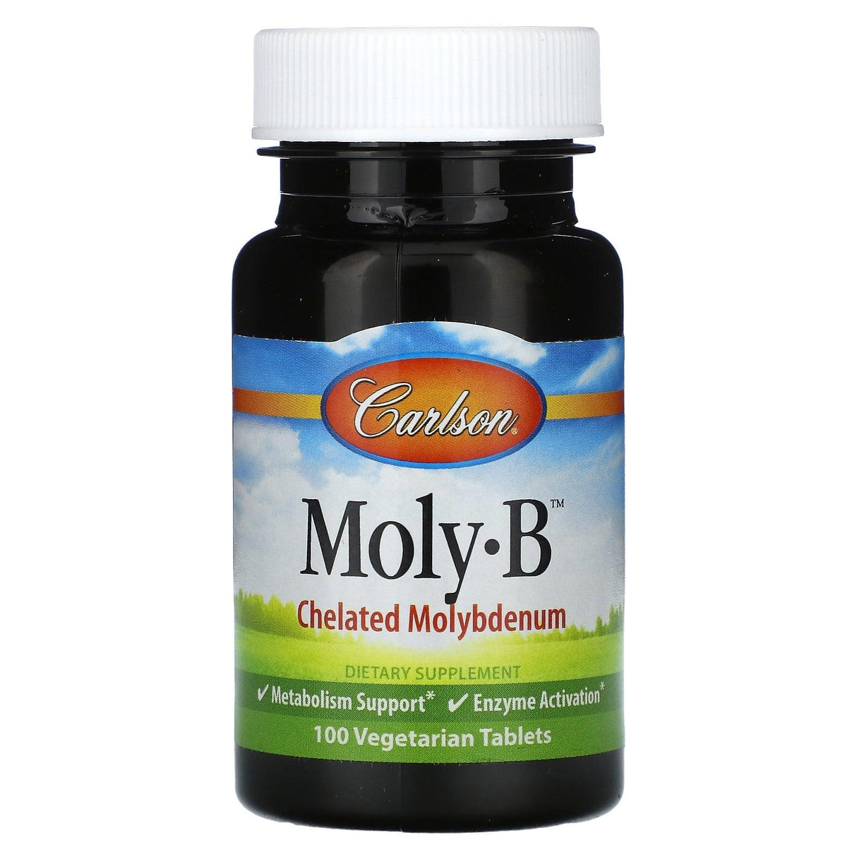 Carlson, Moly-B, 100 Vegetarian Tablets - Supply Center USA