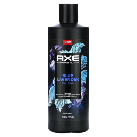 Axe, Body Wash, Blue Lavender, 18 fl oz (532 ml) - Supply Center USA