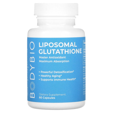 BodyBio, Liposomal Glutathione, 60 Capsules - Supply Center USA