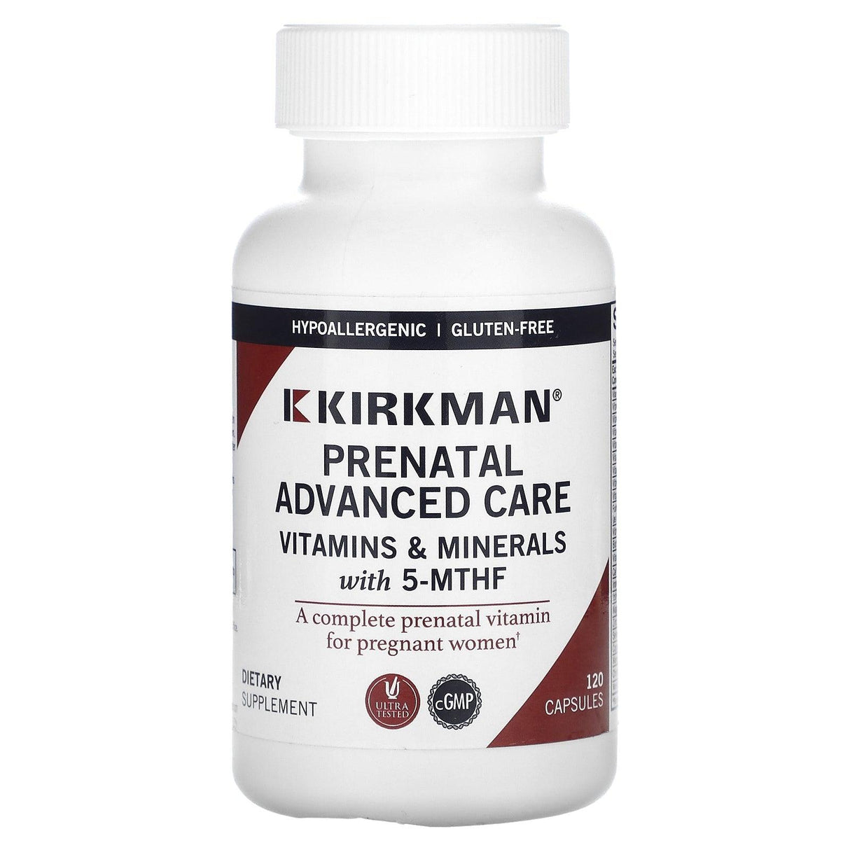 Kirkman Labs, Prenatal Advanced Care, 120 Capsules - Supply Center USA