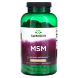 Swanson, MSM, 1,000 mg, 240 Capsules - Supply Center USA