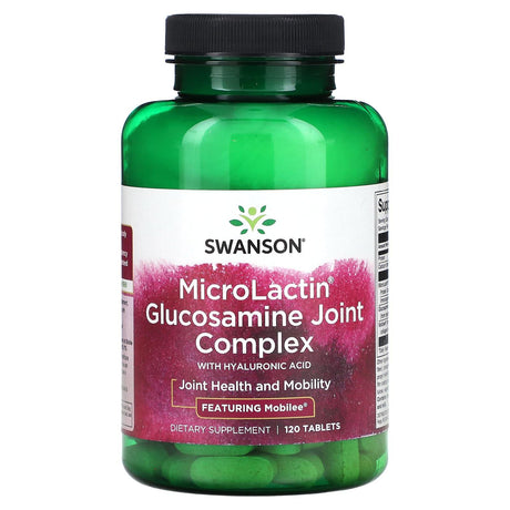 Swanson, MicroLactin Glucosamine Joint Complex with Hyaluronic Acid, 120 Tablets - Supply Center USA