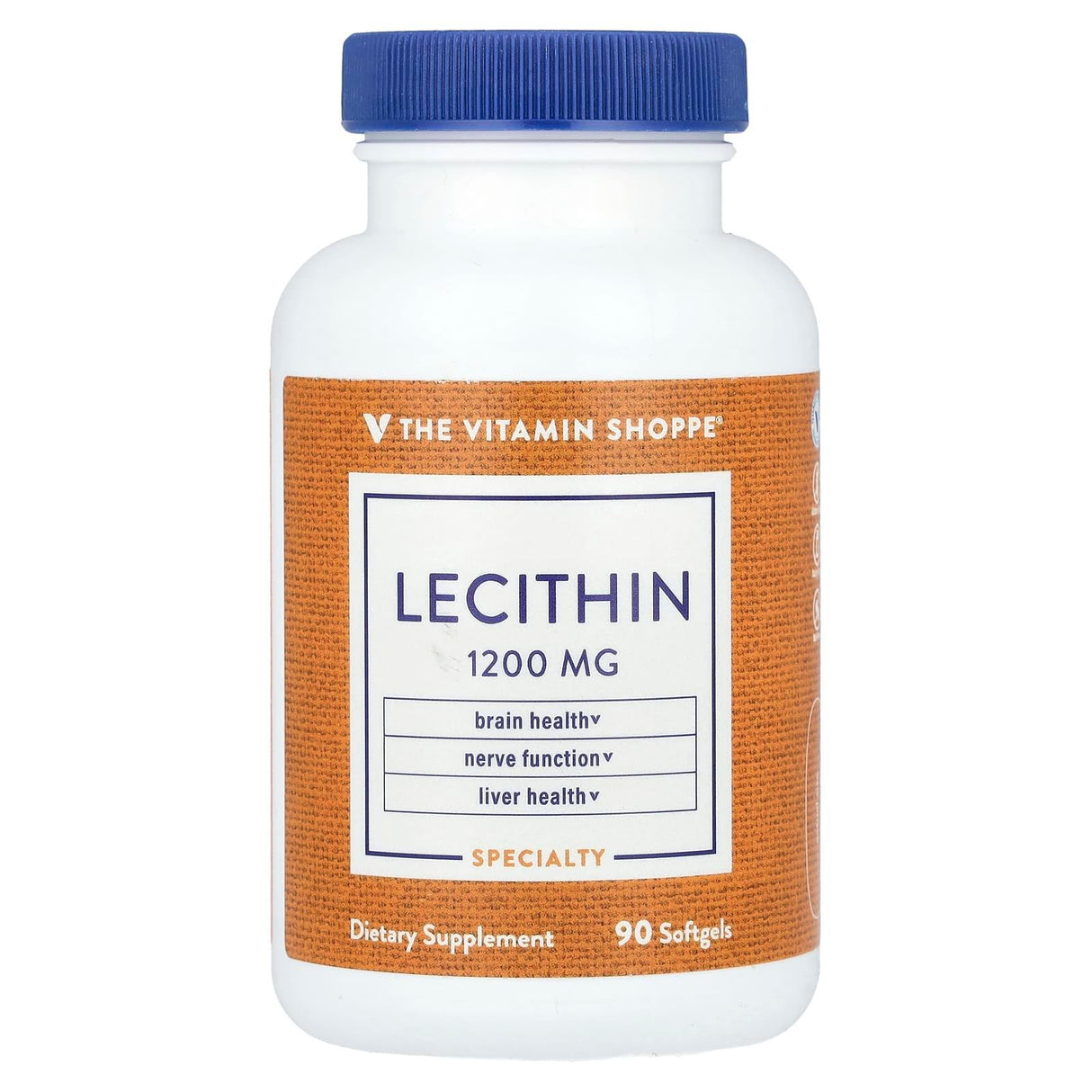 The Vitamin Shoppe, Lecithin, 1,200 mg , 90 Softgels - Supply Center USA