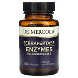 Dr. Mercola, Serrapeptase Enzymes , 60 Capsules - Supply Center USA