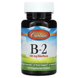 Carlson, Vitamin B-2, 100 mg, 100 Vegetarian Tablets - Supply Center USA