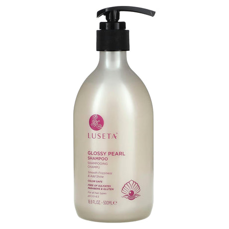 Luseta Beauty, Glossy Pearl Shampoo, For All Hair Types, 16.9 fl oz (500 ml) - Supply Center USA