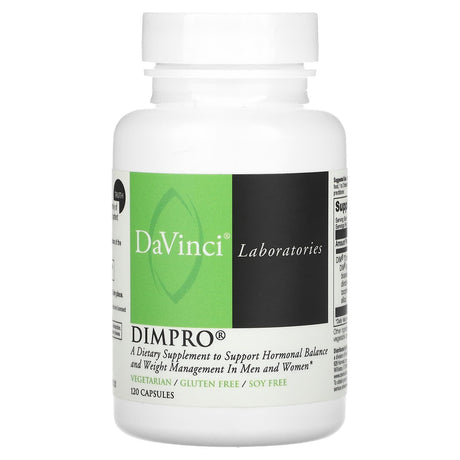 DaVinci Laboratories of Vermont, DIMPRO, 60 Capsules - Supply Center USA