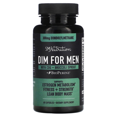 SMNutrition, DIM For Men, 300 mg, 60 Capsules - Supply Center USA