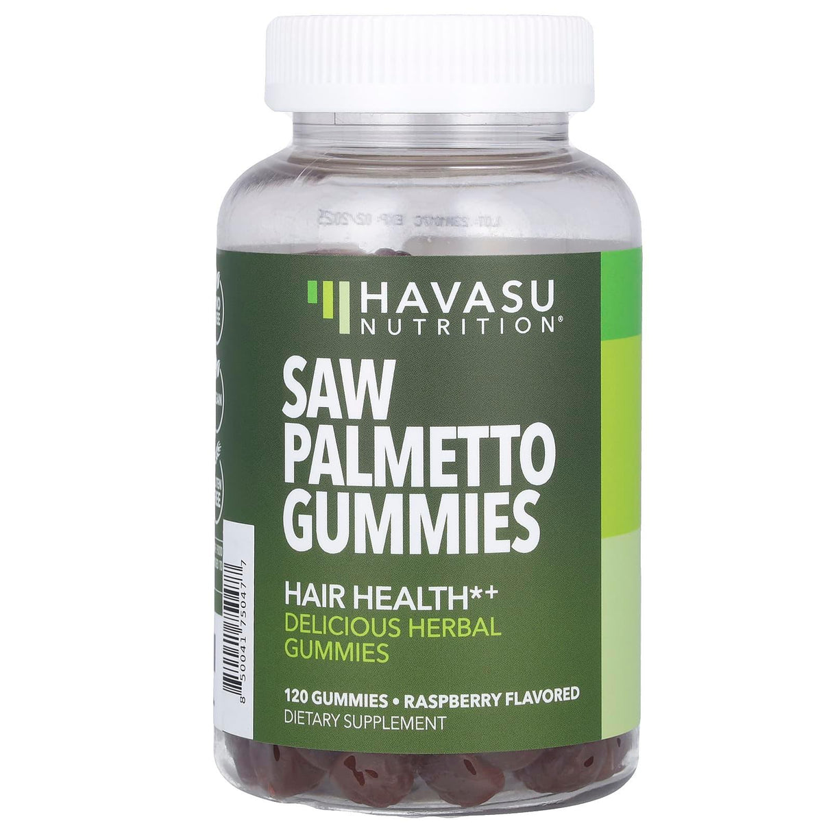 Havasu Nutrition, Saw Palmetto Gummies, Raspberry, 120 Gummies - Supply Center USA