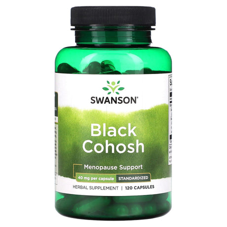 Swanson, Black Cohosh, 40 mg, 120 Capsules - Supply Center USA