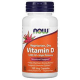 Now Foods, Vegetarian, Dry Vitamin D, 1,000 IU, 120 Veg Capsules - Supply Center USA