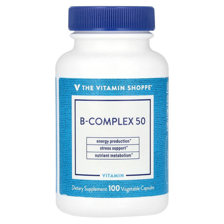 The Vitamin Shoppe, B-Complex 100, 300 Vegetable Capsules - Supply Center USA