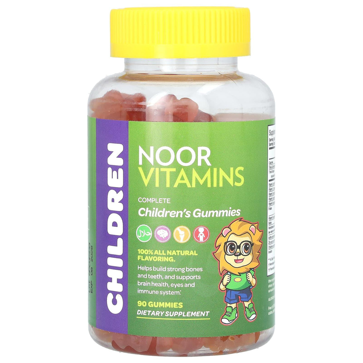 Noor Vitamins, Children's Gummies, Complete , 90 Gummies - Supply Center USA