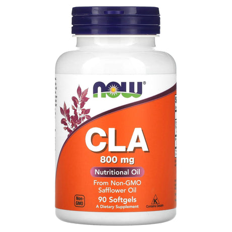 NOW Foods, CLA, 800 mg, 90 Softgels - Supply Center USA