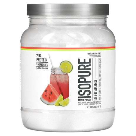 Isopure, Infusions Protein Powder, Mixed Berry, 14.1 oz (400 g) - Supply Center USA