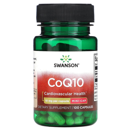 Swanson, CoQ10, 10 mg, 100 Capsules - Supply Center USA