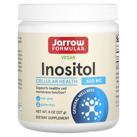 Jarrow Formulas, Inositol, 600 mg, 8 oz (227 g) - Supply Center USA