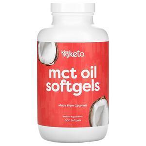 Kiss My Keto, MCT Oil Softgels, 300 Softgels - Supply Center USA