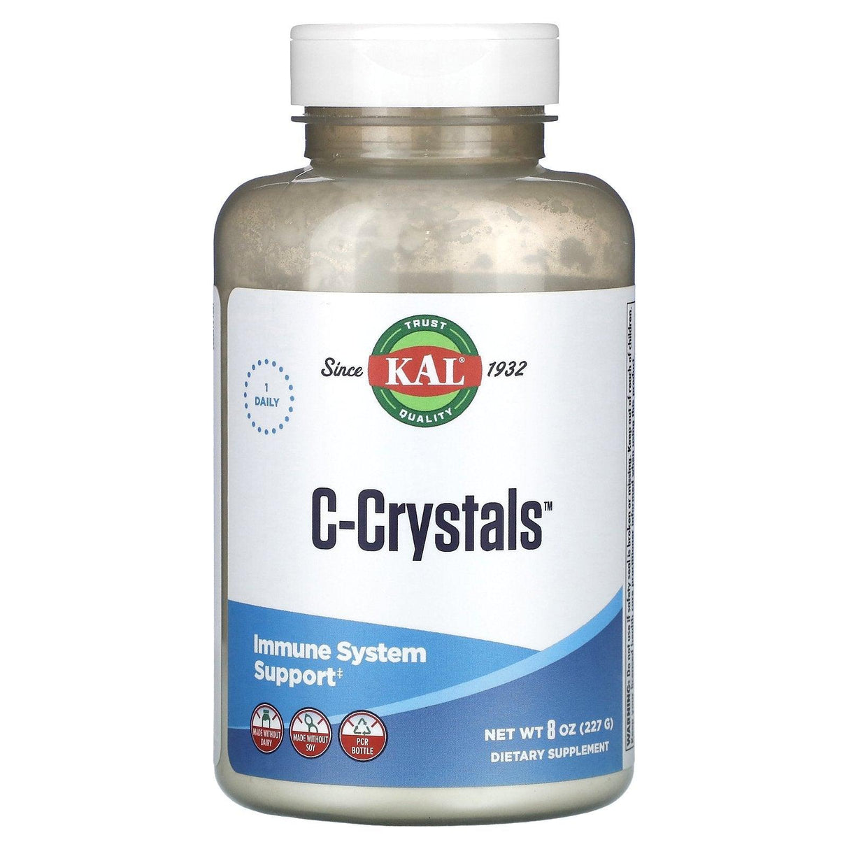 KAL, C-Crystals, 8 oz (227 g) - Supply Center USA